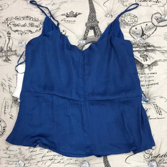 1.state Wrap Front Rumple Satin Camisole - Picture 6 of 7